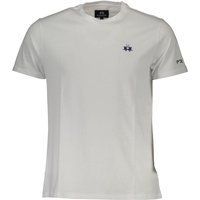Klassisches Baumwoll-T-Shirt mit kurzen Ärmeln
