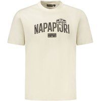 Lässiges Baumwoll-T-Shirt mit Logo-Print