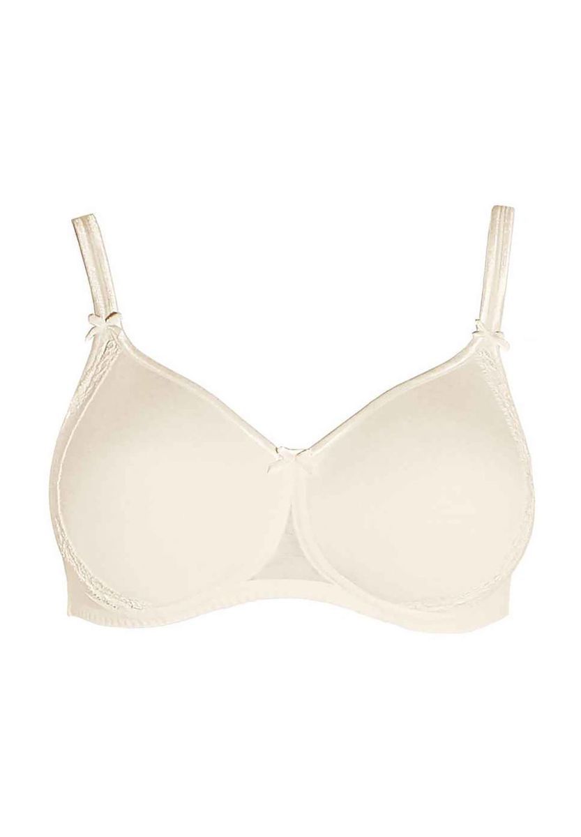 Bequemer bügelloser BH mit Spitzendetail