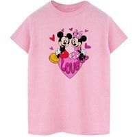 Mickey und Minnie Maus Liebes-T-Shirt