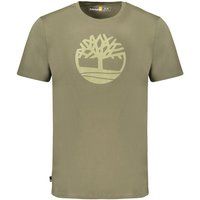 Herren Olivgrünes Logo T-Shirt