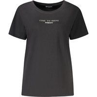 Klassisches Baumwoll T-Shirt mit Rundhalsausschnitt