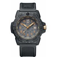 Herren Schwarze Carbon Quarz Uhr