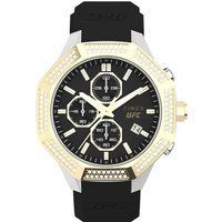 UFC Pro Schwarz Gold Chronograph Uhr