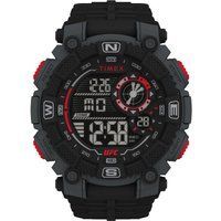 Schwarze Multifunktions-Digitaluhr Sport