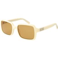 Retro-Sonnenbrille mit quadratischem Logo-Detail