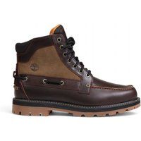 Herren Leder Bootsschuhe Chukka Stiefel