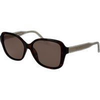Sonnenbrille mit Schmetterlingsrahmen in Schildpatt