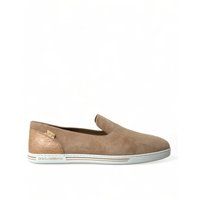 Beiger Wildleder Slipper