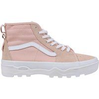 Damen Rosa Wildleder High-Top Sneakers