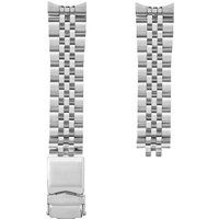Bobroff Silber Edelstahl Armbanduhr