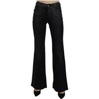 Ausgestellte Jeans mit hohem Bund