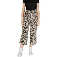 Damen Culottes mit Animal-Print