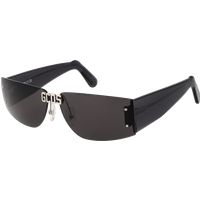 Randlose rechteckige Schild-Sonnenbrille