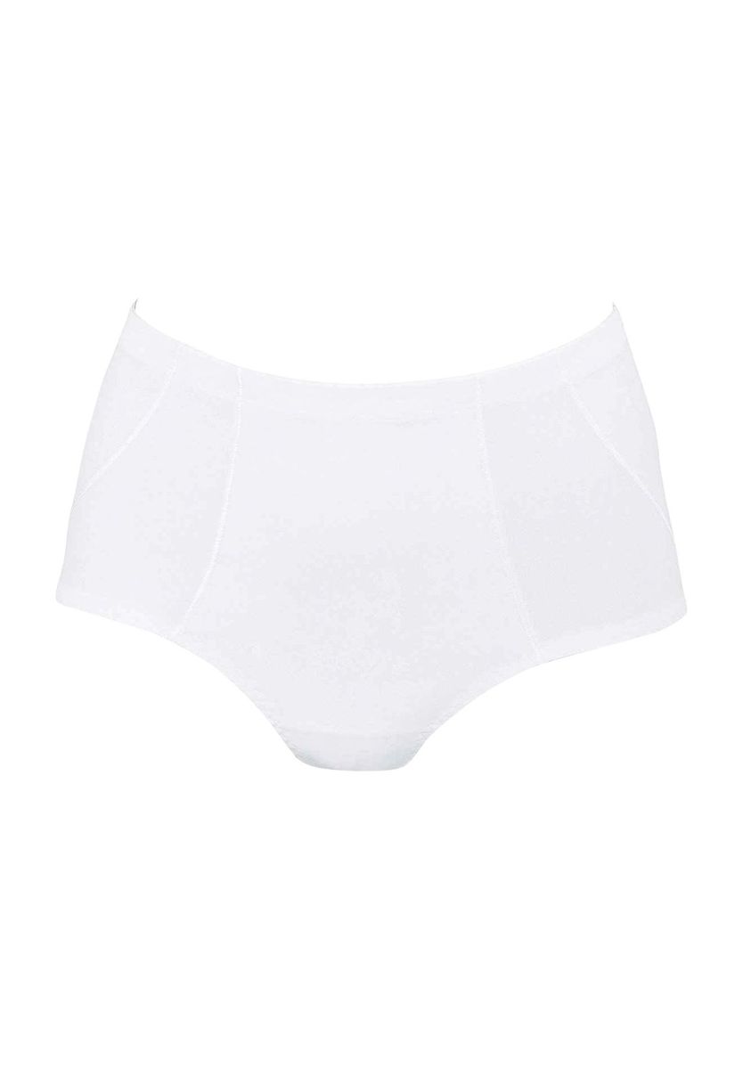 Weiße Formende Miederhose mit Powernet-Futter