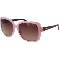 Abgerundete Sonnenbrille mit quadratischem Rahmen