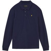 Herren Langarm Poloshirt