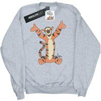 Tigger Grafikdruck Rundhals-Sweatshirt