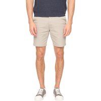 Herren Chino Shorts Unifarben Casual Fit