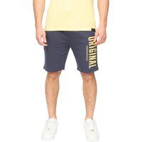 Herren Fleece-Sweatshorts mit Aufdruck