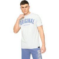 Herren T-Shirt mit Rundhalsausschnitt und Logo
