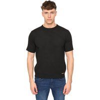 Herren T-Shirt mit Struktur und kurzen Ärmeln