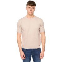 Herren Strick T-Shirt mit Muster