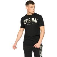 Herren T-Shirt mit Original-Logo-Print