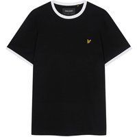 Klassisches Ringel-T-Shirt mit Logo