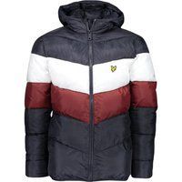 Colorblock-Steppjacke mit Wattierung