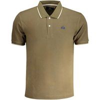 Klassisches Baumwoll-Poloshirt mit Besatz