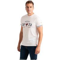 Herren Kurzarm Baumwoll T-Shirt mit Aufdruck