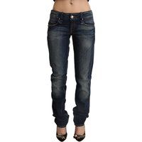 Gerade geschnittene Jeans mit niedrigem Bund