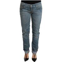 Gerade geschnittene Jeans mit niedrigem Bund