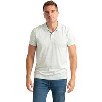 Herren Kurzarm Poloshirt mit Textur