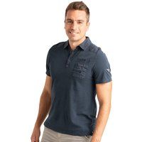 Baumwoll-Poloshirt mit Brusttasche