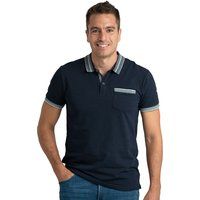Herren Kurzarm-Polohemd mit Tasche
