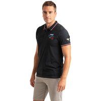 Baumwoll-Polohemd im Vintage-Stil