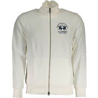 Herren Sweatshirt mit Baumwollmischung und Reißverschluss