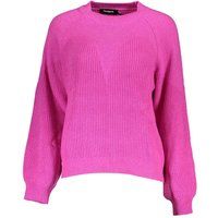 Gerippter Strickpullover mit Herzdetail