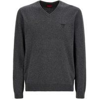 Klassischer Herren-Baumwollpullover mit V-Ausschnitt