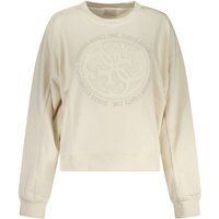 Baumwoll-Sweatshirt mit Sticklogo