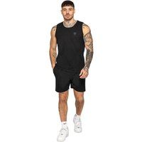 Herren Ärmelloses Fitness Set