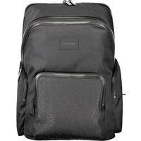 Eleganter schwarzer Rucksack mit Logo-Detail