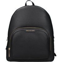Minimalistischer Lederrucksack mit Vordertasche