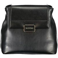 Eleganter Rucksack aus schwarzem Kunstleder