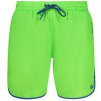 Grüne Herren Badeshorts mit Besatz