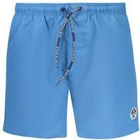 Herren Badeshorts in schlichtem Blau