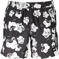 Herren Badeshorts mit Blumendruck