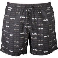 Herren Badeshorts mit Blumendruck